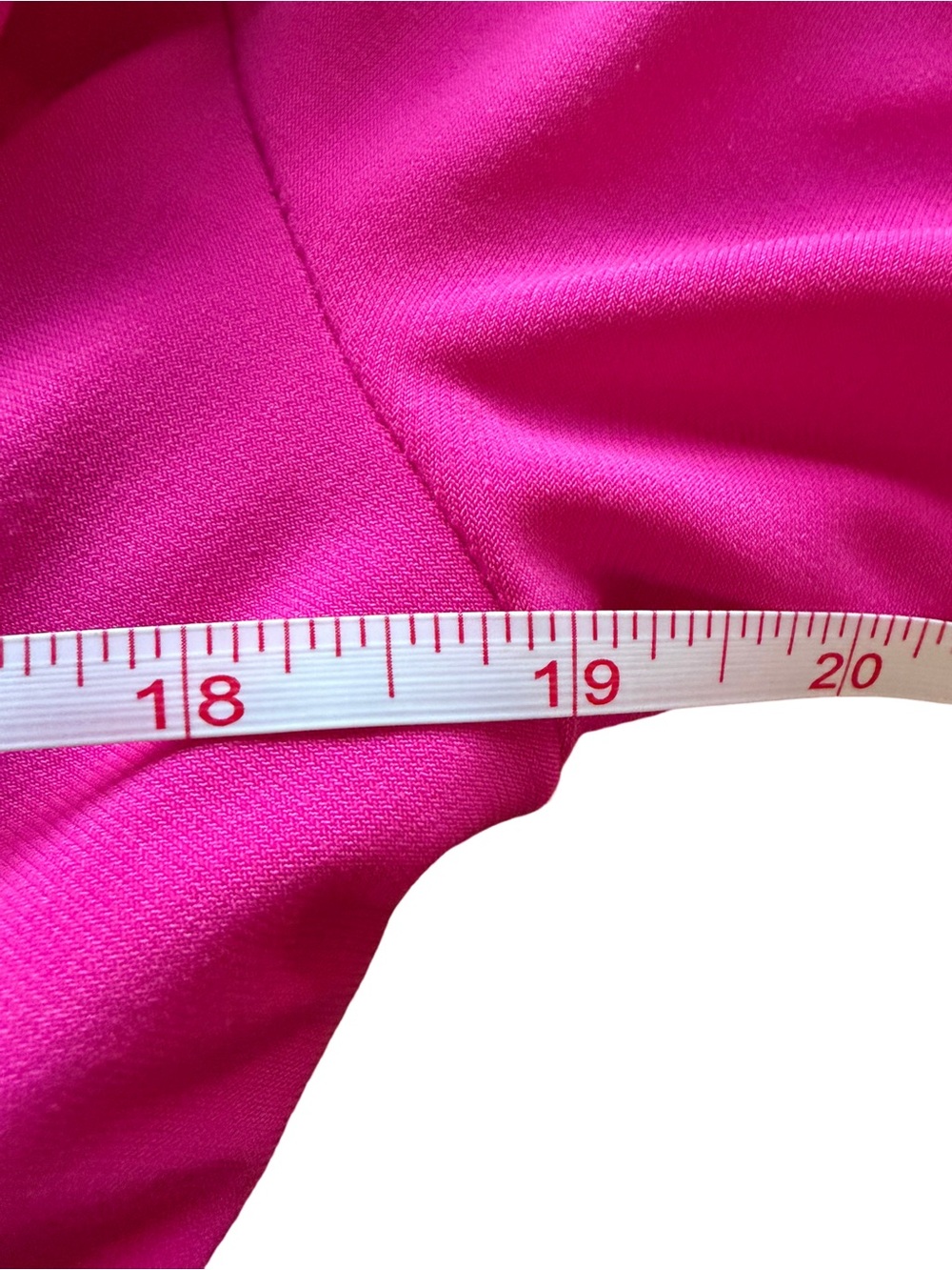 Joseph Ribkoff NWOT Fuchsia Pleated Midi Ruched Wrap Dress Made in Canada Sz 10 - Picture 11 of 15